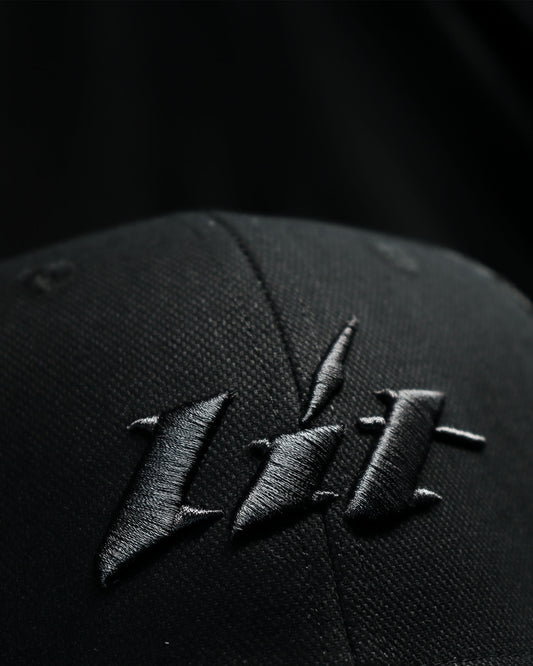 Black Charcoal Trucker cap