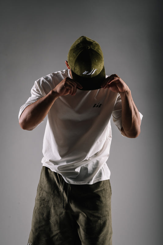 Khaki Corduroy Signature Cap