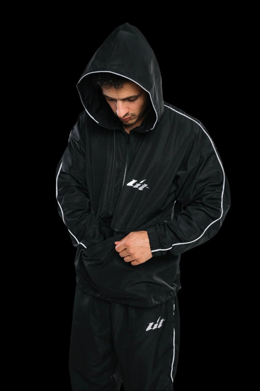 Half Zip Chrome Tracksuit