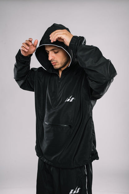 Half Zip Chrome Tracksuit