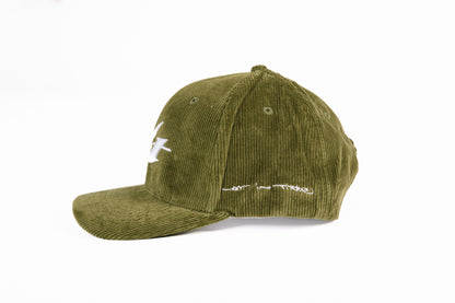 Khaki Corduroy Signature Cap