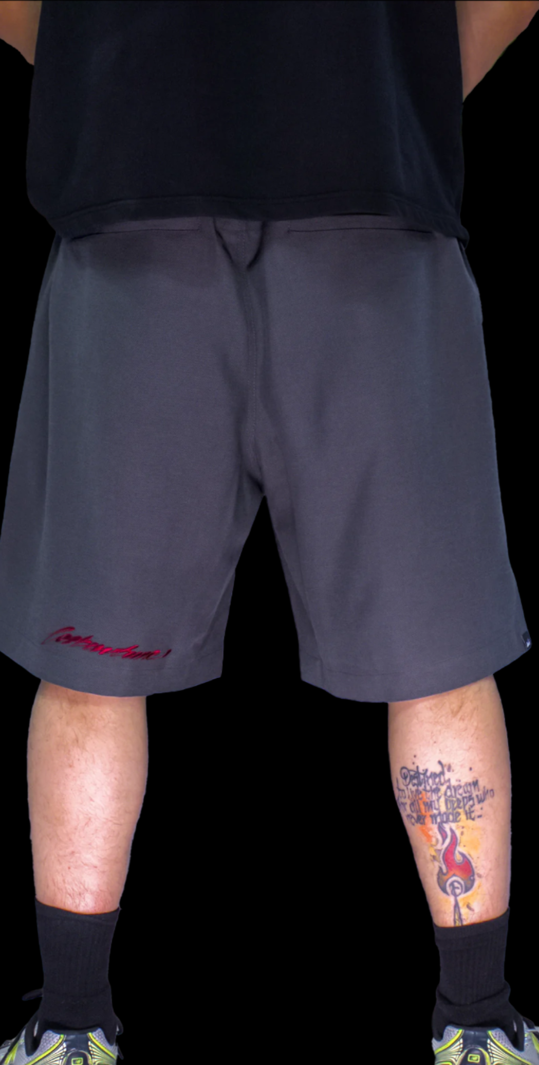 Comfort Charcoal - Burg  Shorts