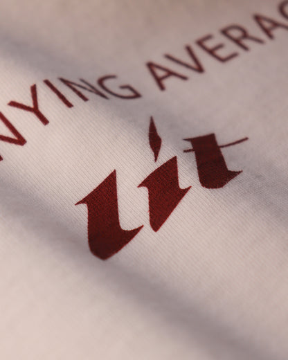 Trpl Clr  White Tee