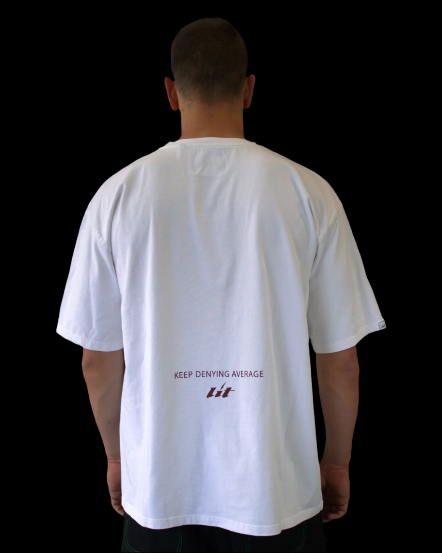 Trpl Clr  White Tee