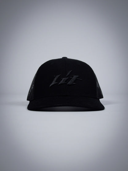 Black Charcoal Trucker cap