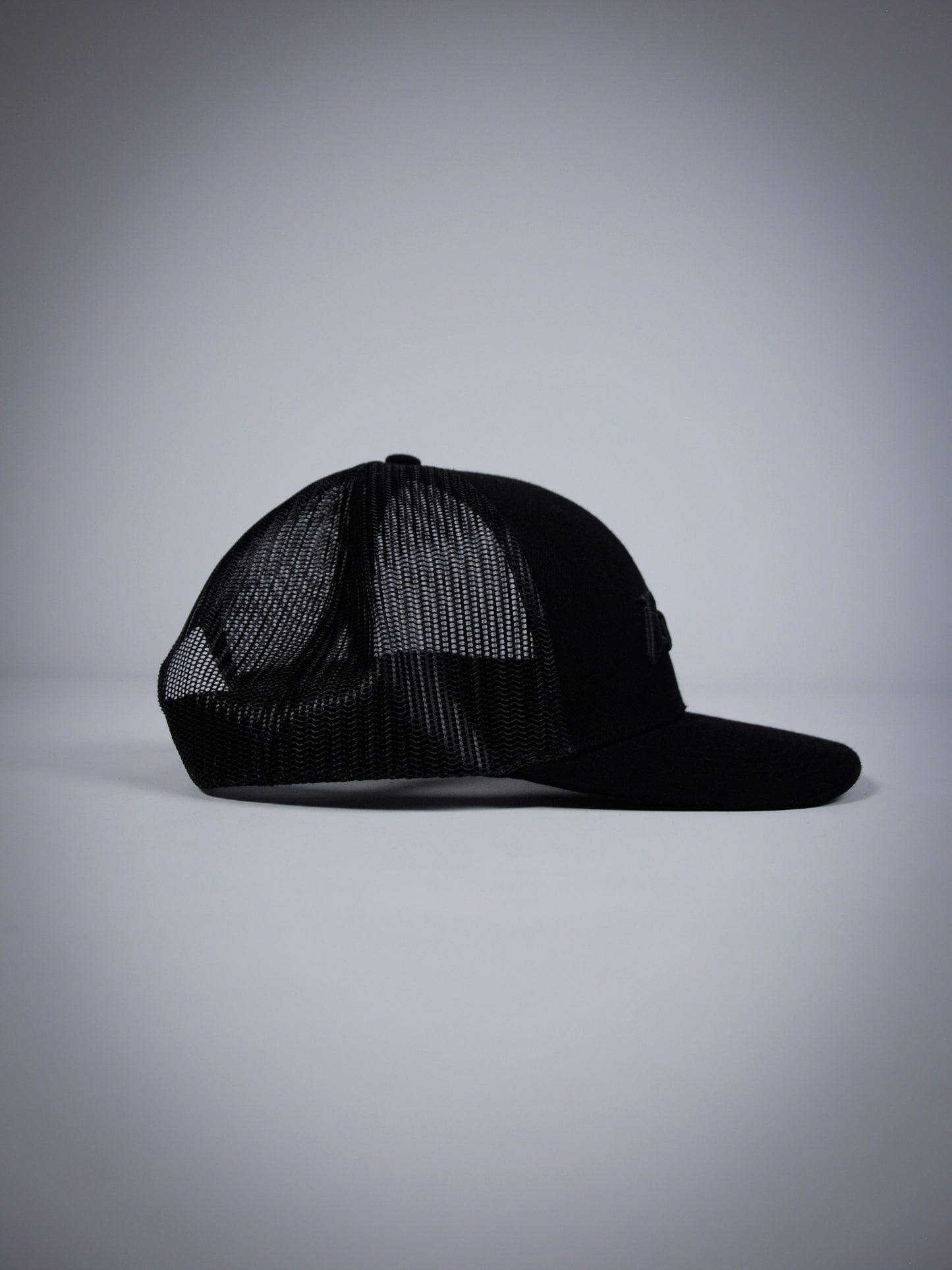 Black Charcoal Trucker cap