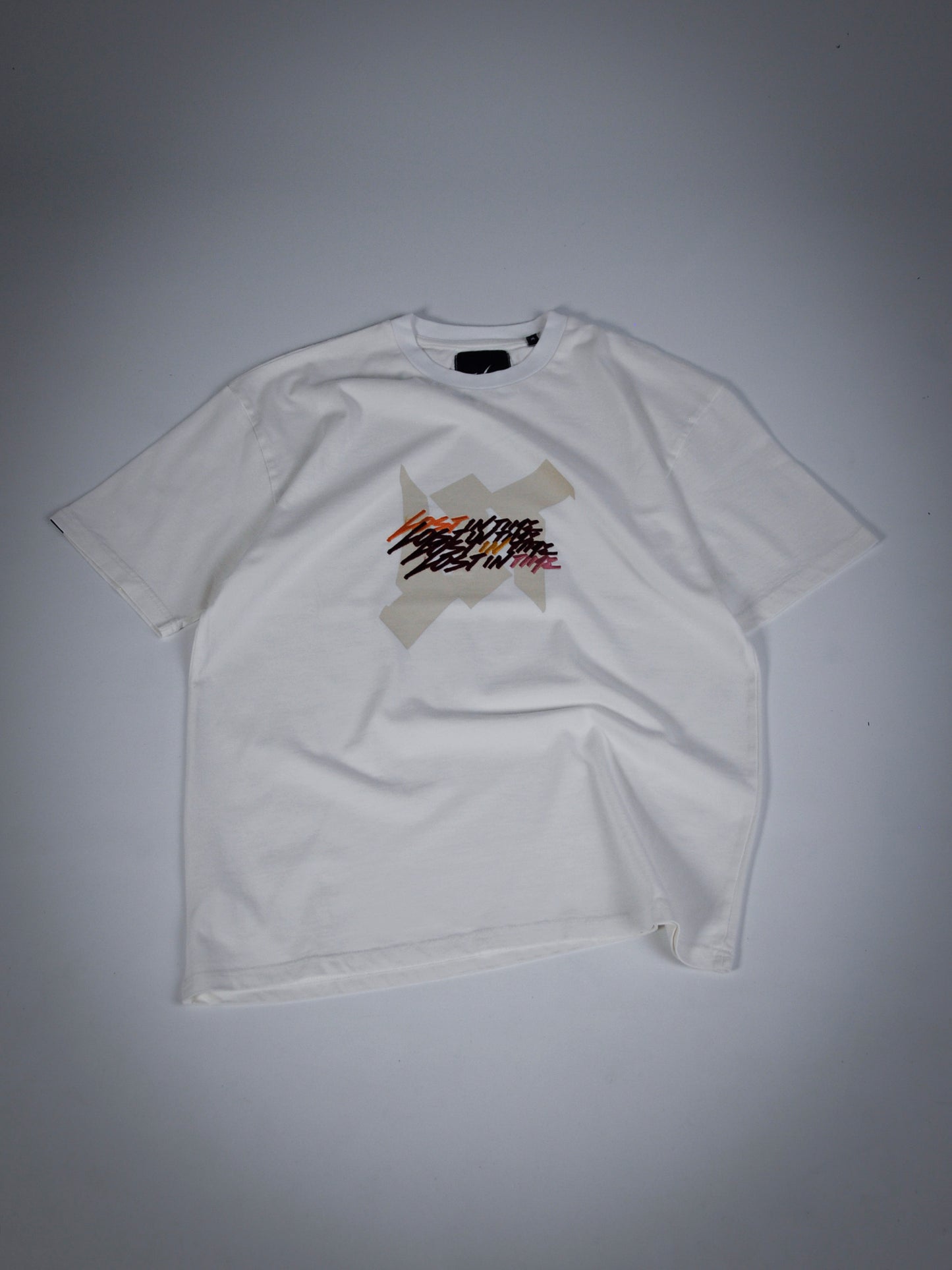 Trpl Clr  White Tee