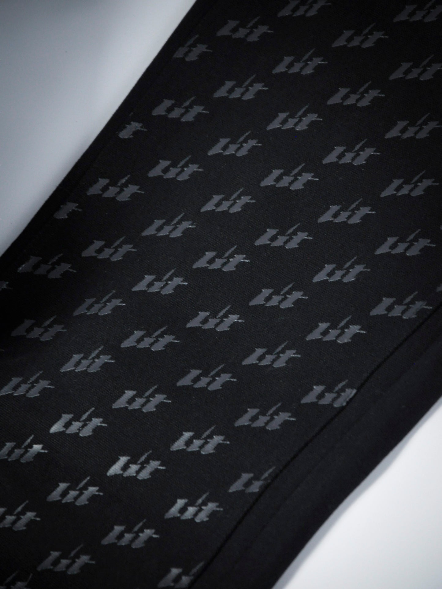 Double Knee Panted Black Pants