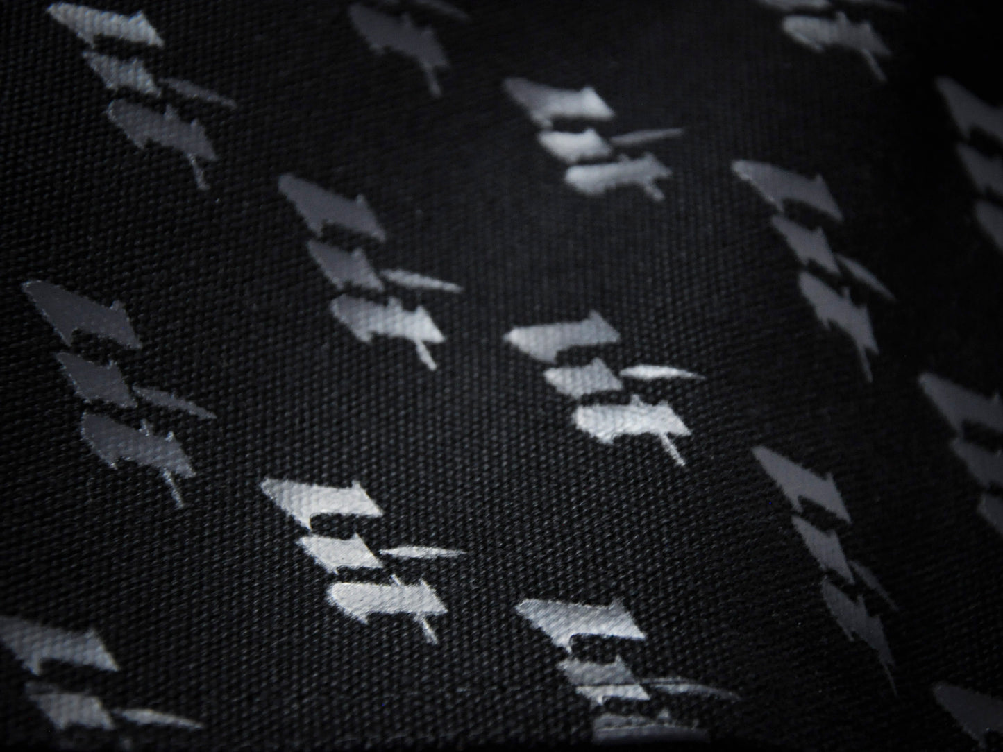 Double Knee Panted Black Pants