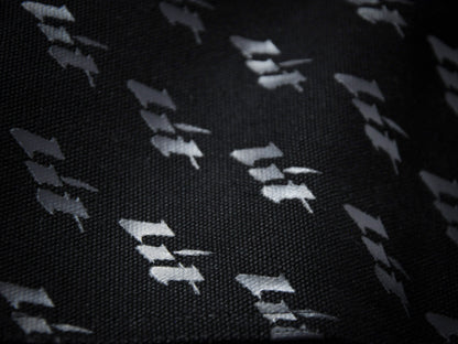 Double Knee Panted Black Pants