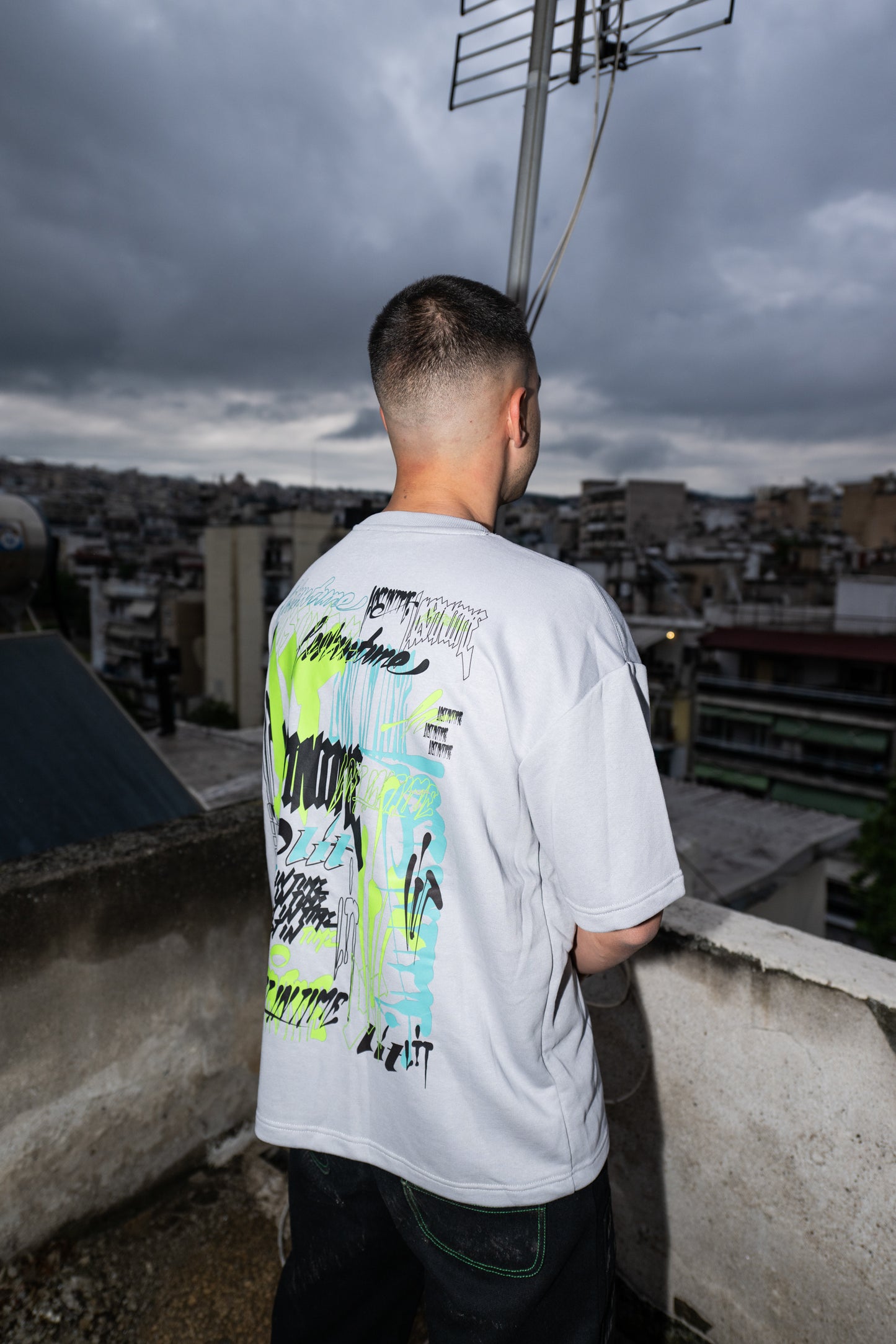 Ultra Heavy Grey Mess Tee