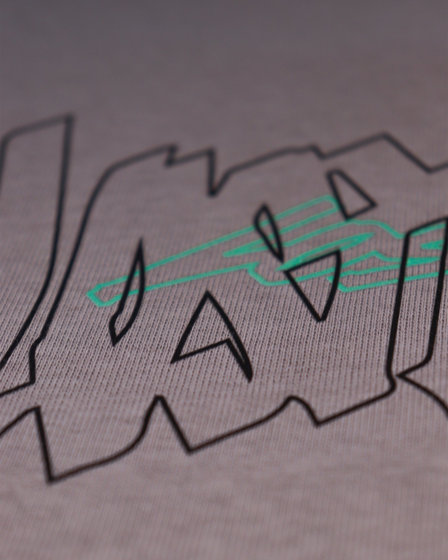Ultra Heavy Grey Mess Tee