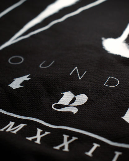Ultra Heavy FIS Black Crewneck