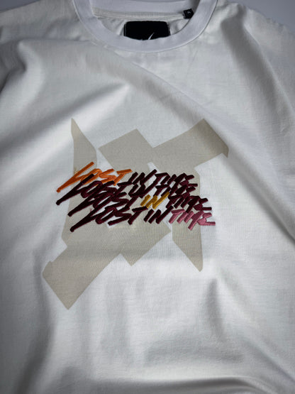 Trpl Clr  White Tee
