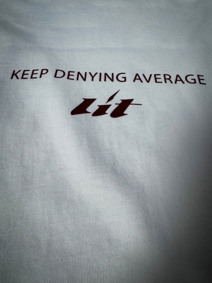 Trpl Clr  White Tee