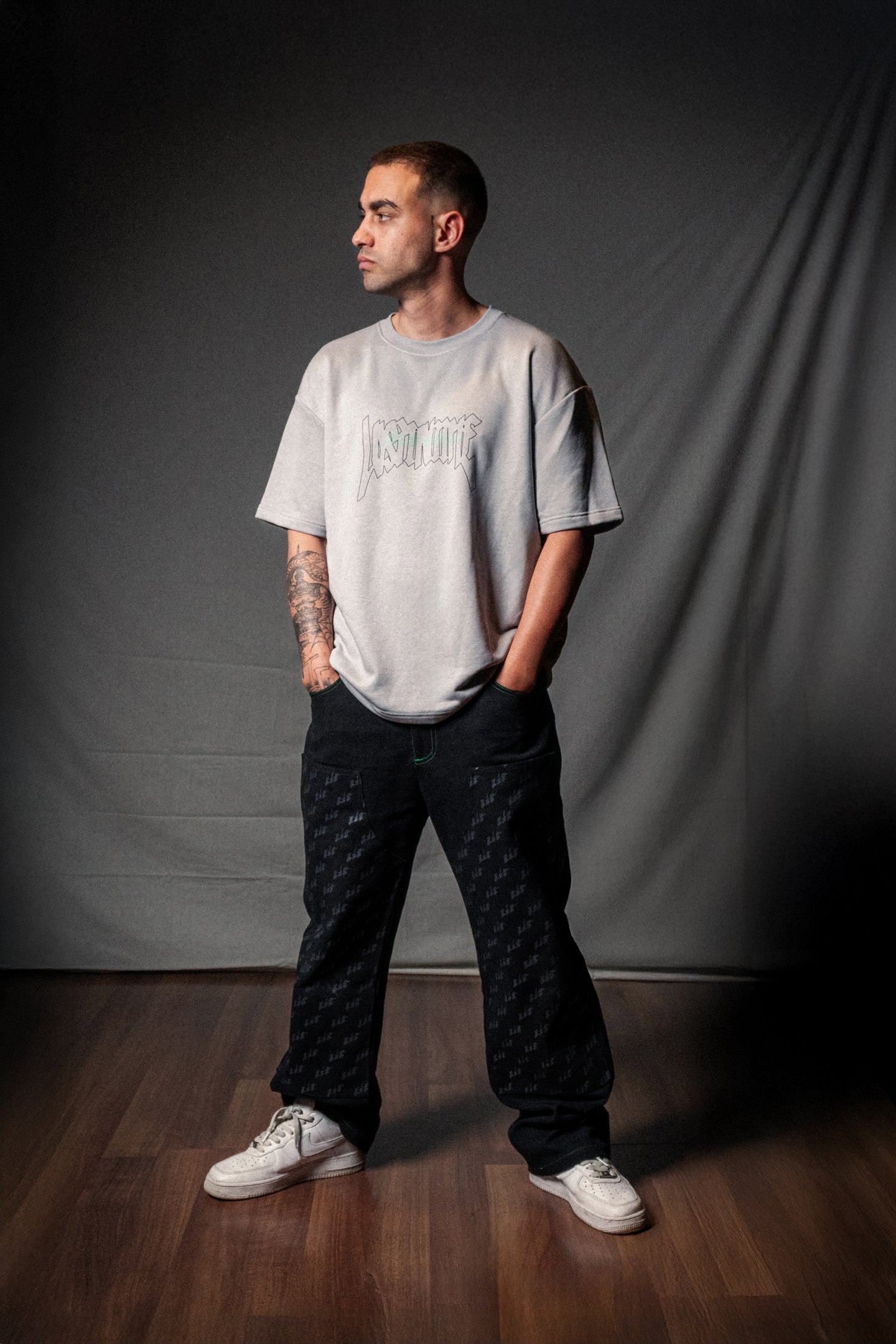 Ultra Heavy Grey Mess Tee