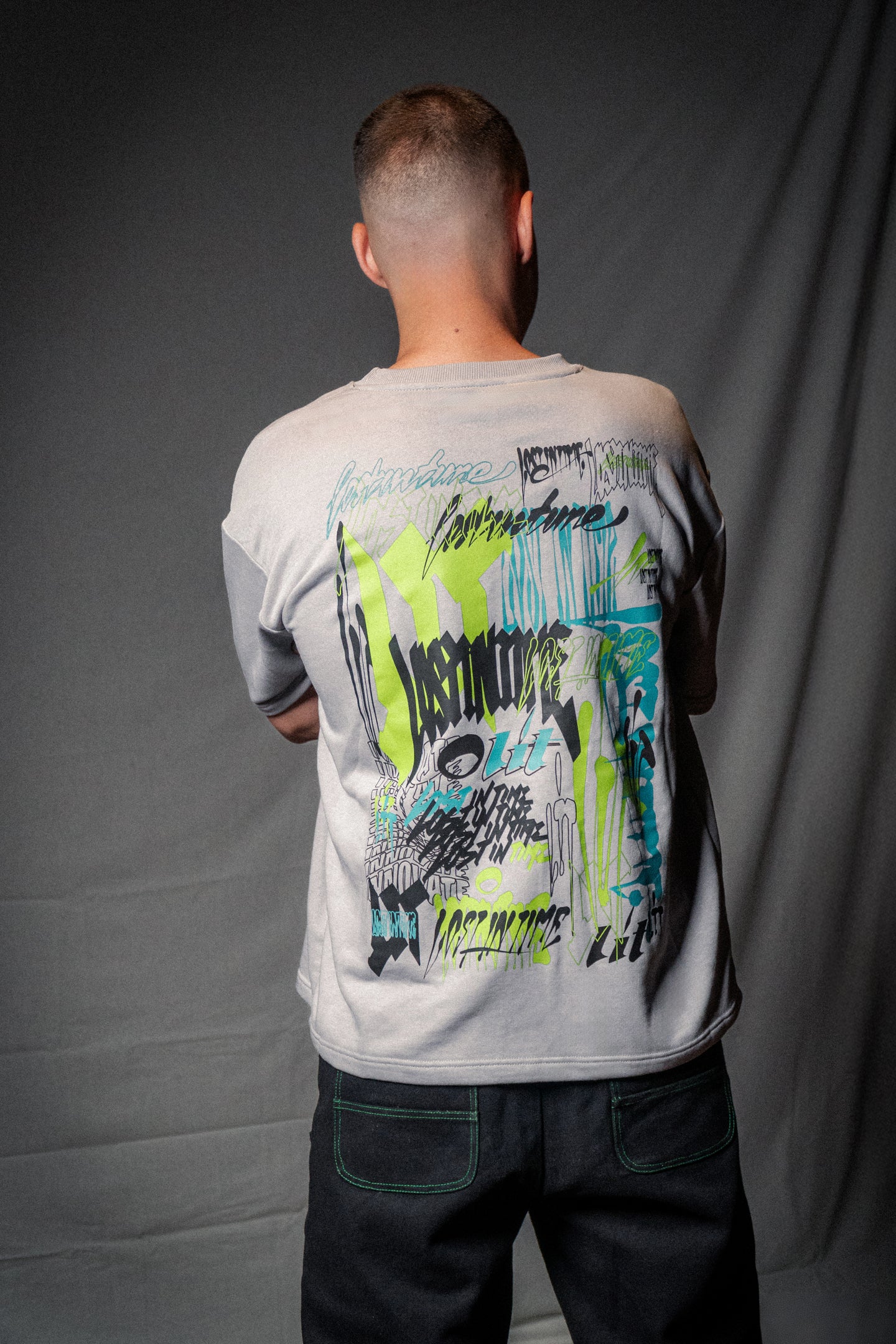 Ultra Heavy Grey Mess Tee