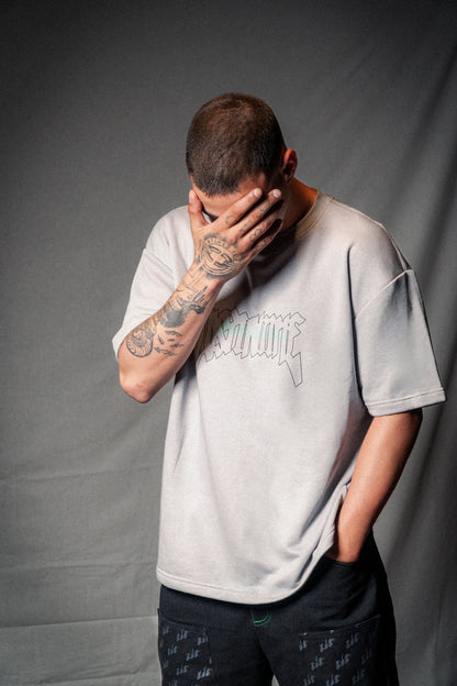 Ultra Heavy Grey Mess Tee