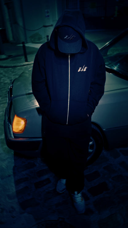 Black Charcoal Trucker cap