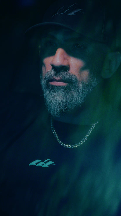 Black Charcoal Trucker cap