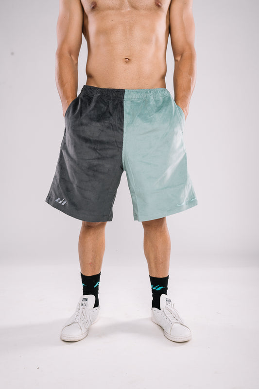 Mint - Charcoal Corduroy Signature Shorts