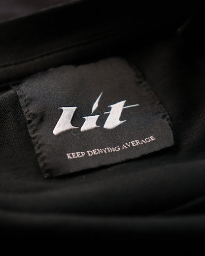 Signature Black Cotton Tee