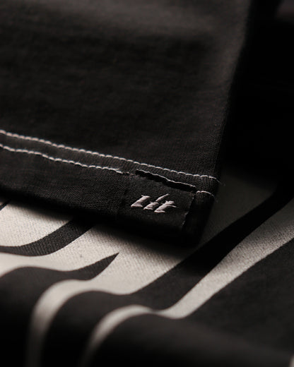 Signature Black Cotton Tee