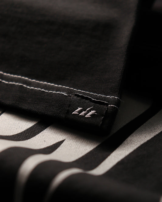 Signature Black Cotton Tee