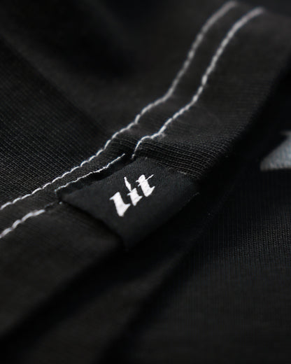 Signature Black Cotton Tee
