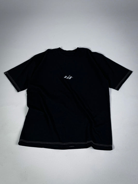Signature Black Cotton Tee