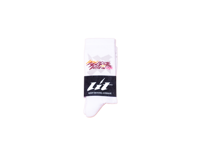 Trpl Clr White Socks